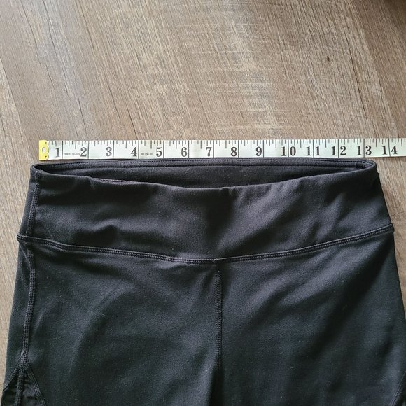 Fabletics US Women's Size S Mid-Rise Mesh Powerhold Leggings Metallic - Picture 10 of 10